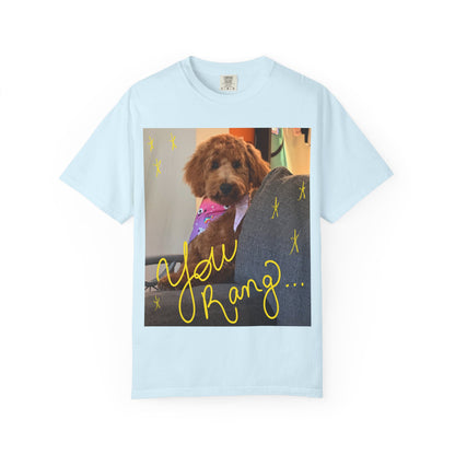 You Rang? Winston the Goldendoodle Graphic Tee