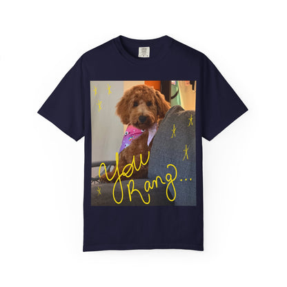 You Rang? Winston the Goldendoodle Graphic Tee