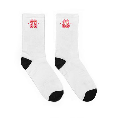 Unisex Crew Socks – Elofina Butterfly logo