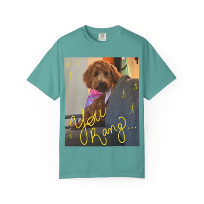 You Rang? Winston the Goldendoodle Graphic Tee