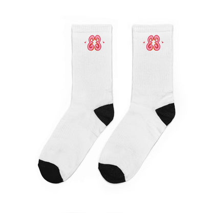 Unisex Crew Socks – Elofina Butterfly logo