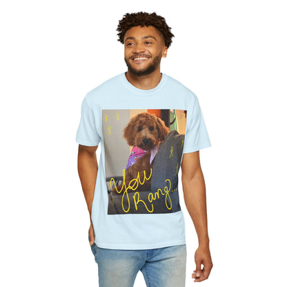 You Rang? Winston the Goldendoodle Graphic Tee