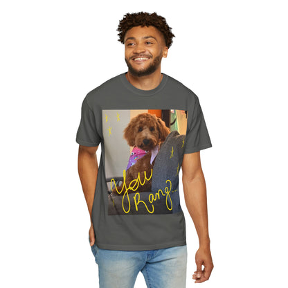 You Rang? Winston the Goldendoodle Graphic Tee