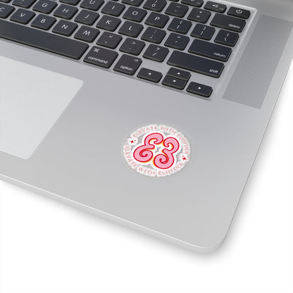 White MacBook keyboard skin with black keys, protective silicone cover and decorative logo sticker