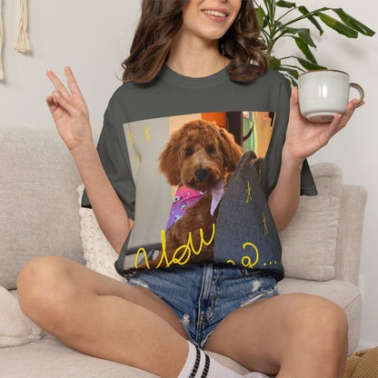You Rang? Winston the Goldendoodle Graphic Tee
