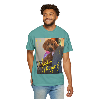 You Rang? Winston the Goldendoodle Graphic Tee