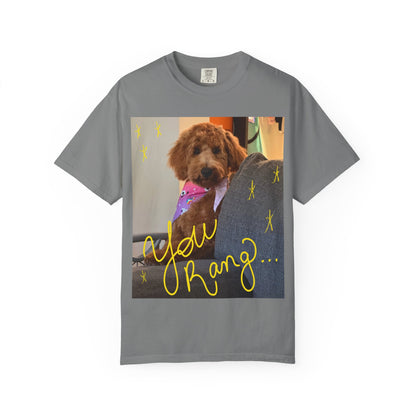 You Rang? Winston the Goldendoodle Graphic Tee